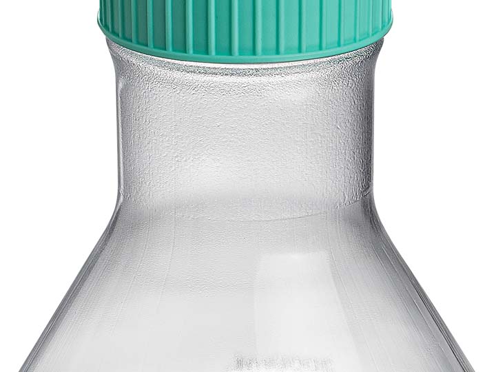 Rounded design and frosting treated at the neck, easy to grip
