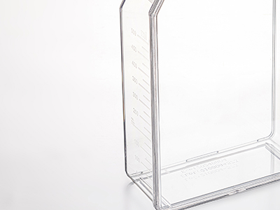 Clear graduations are shown on both sides  and the frosted area can be marked.