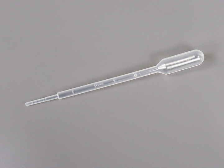The pipet body is slender  and flexible, and can be bent  for easy access to  micro-volume and special  containers