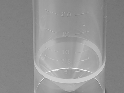 Frosted body surface provide easy and legible mark