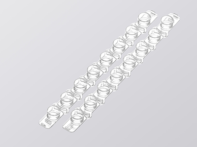 Different marks at the head and end  of the joint cap for easy  identification of direction