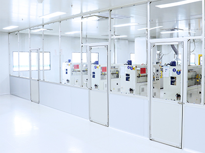 Produced in Class 100,000 (partially Class 10,000) GMP cleanrooms