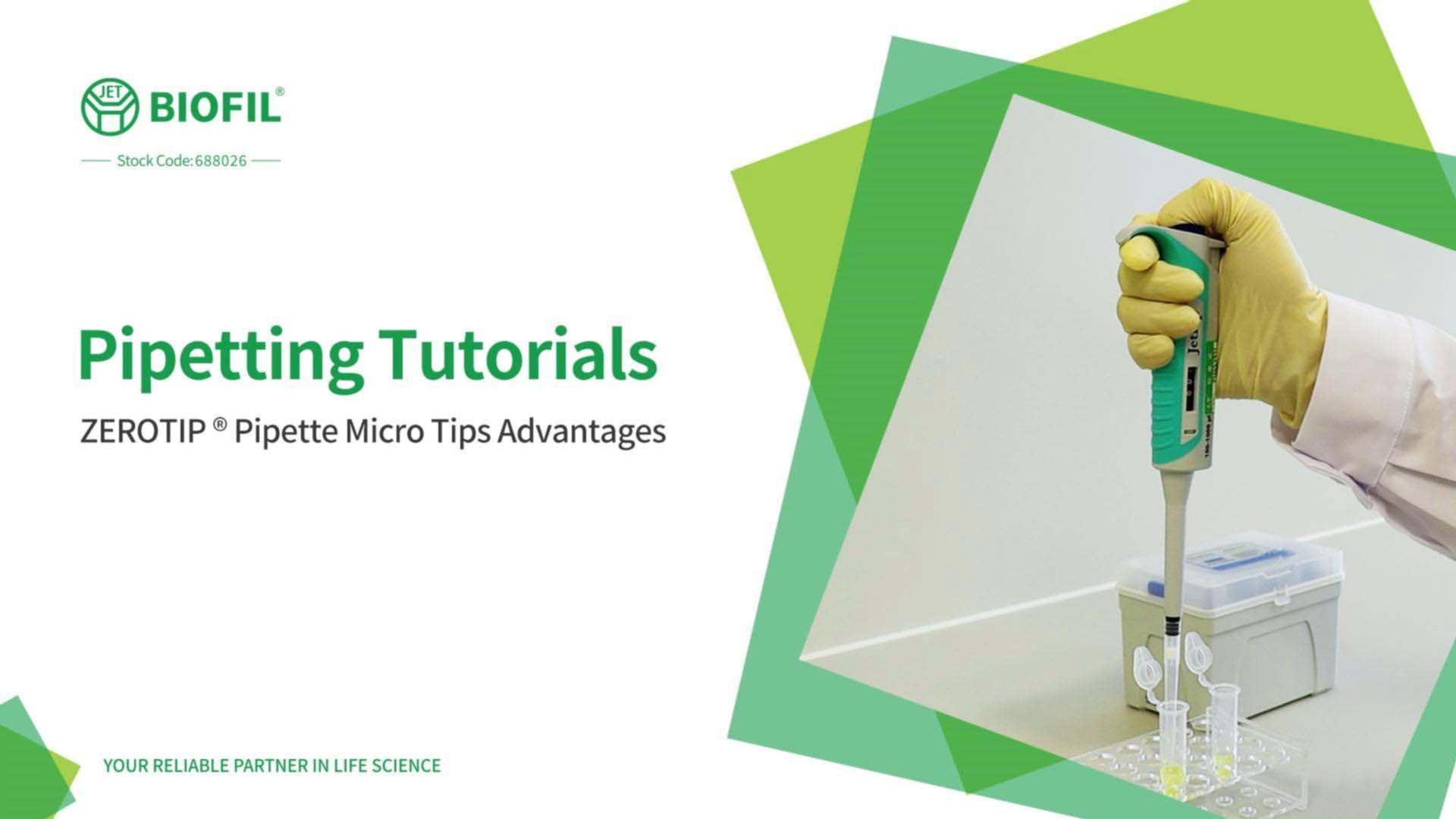 Pipetting Tutorials