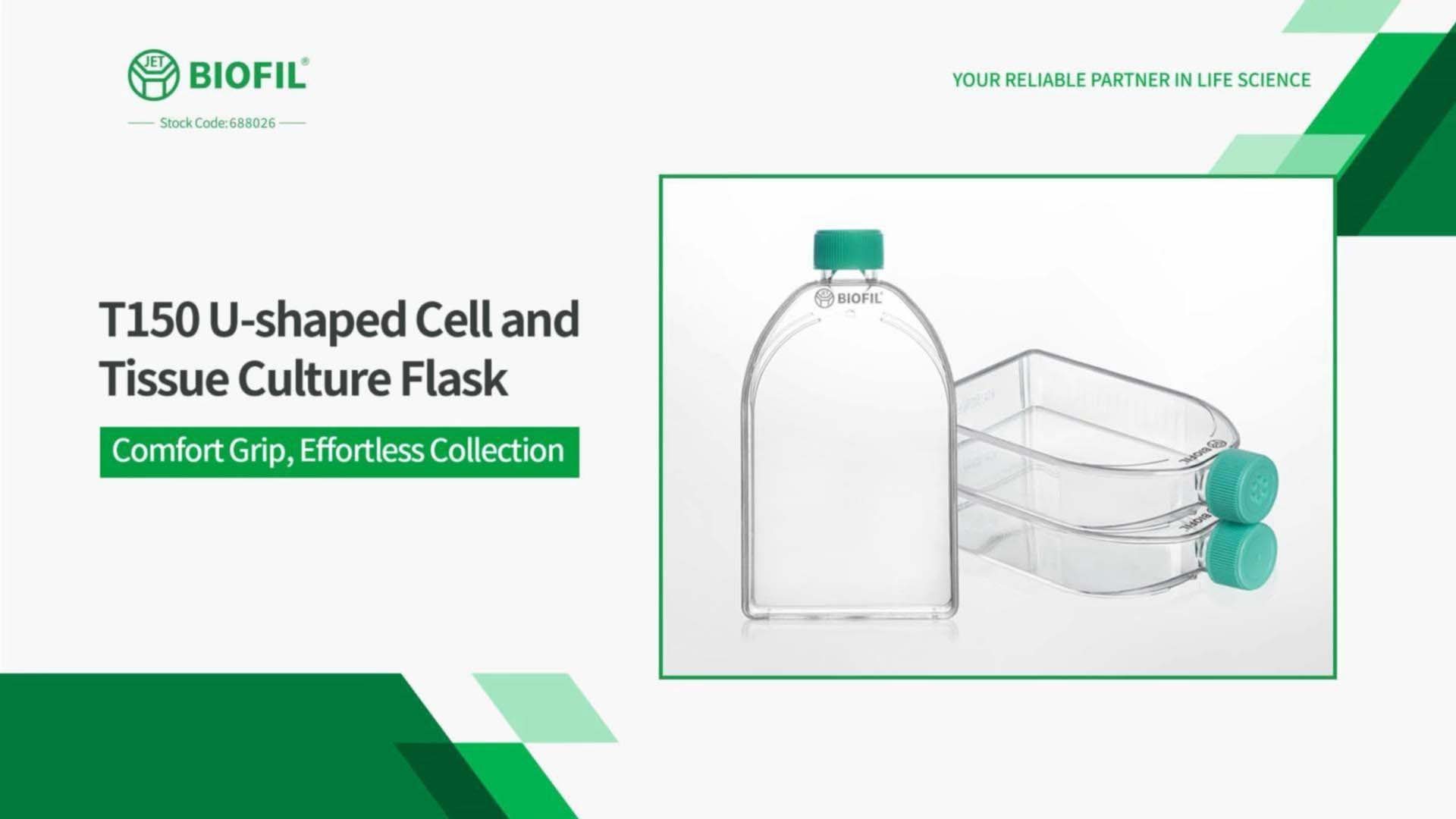 T150 U-Shaped Cell and Tissue Culture Flask