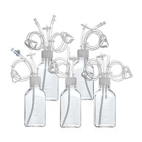 Closed System for Media Bottles