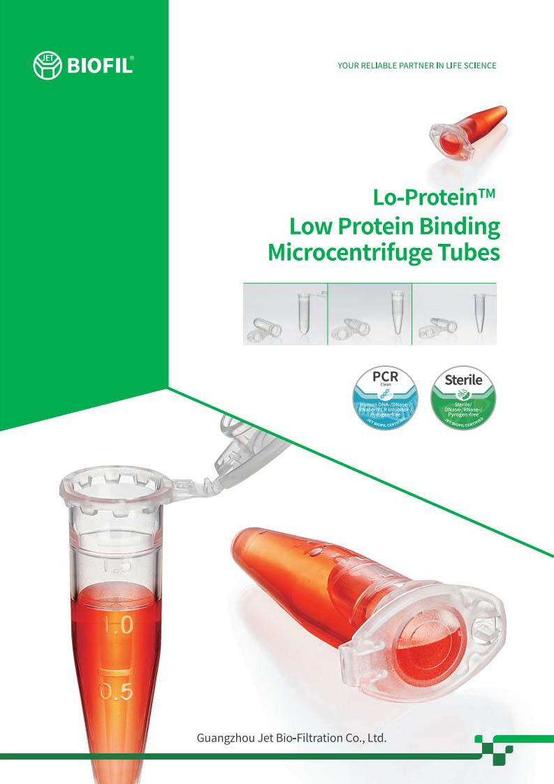 Lo-Protein<sup>™</sup> & Lo-DNA<sup>™</sup> Micro centrifuge Tubes