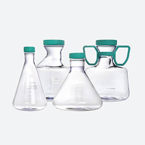 Frascos Erlenmeyer de alta capacidade