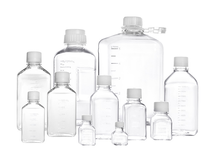 Square Media Bottles